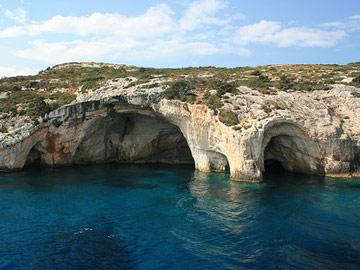 Greece caves